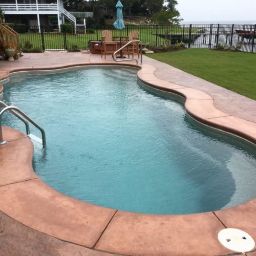 Outer Banks fiberglass pool, kiddie swimming pool, Dare County, Currituck, Camden, Elizabeth City, NC general contractor