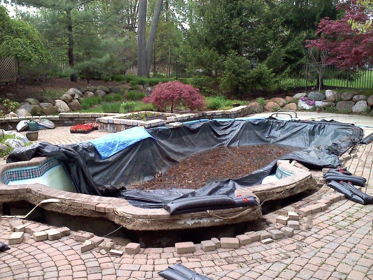 drain fiberglass pool outer banks nc