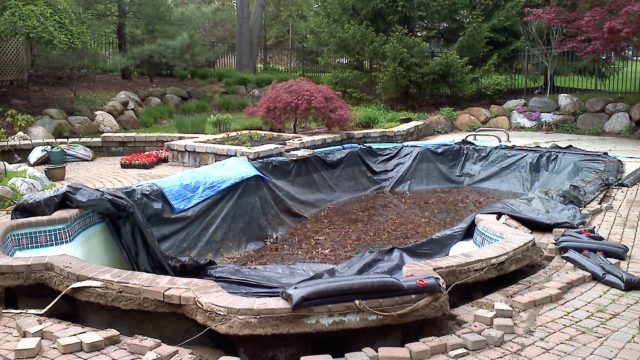 drain fiberglass pool outer banks nc