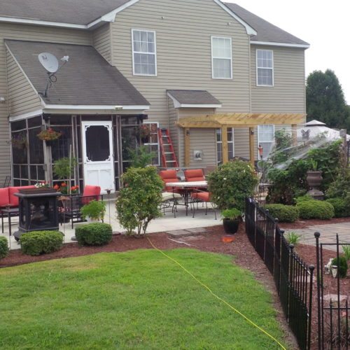 pavers hardscape woodwork gazebos patios cabana landscape contractor designer nc southern scapes pool and landscape design